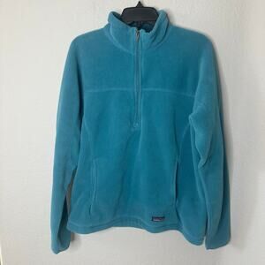 Patagonia Synchilla Women’s Fleece Pullover Sweater Ocean Blue XL